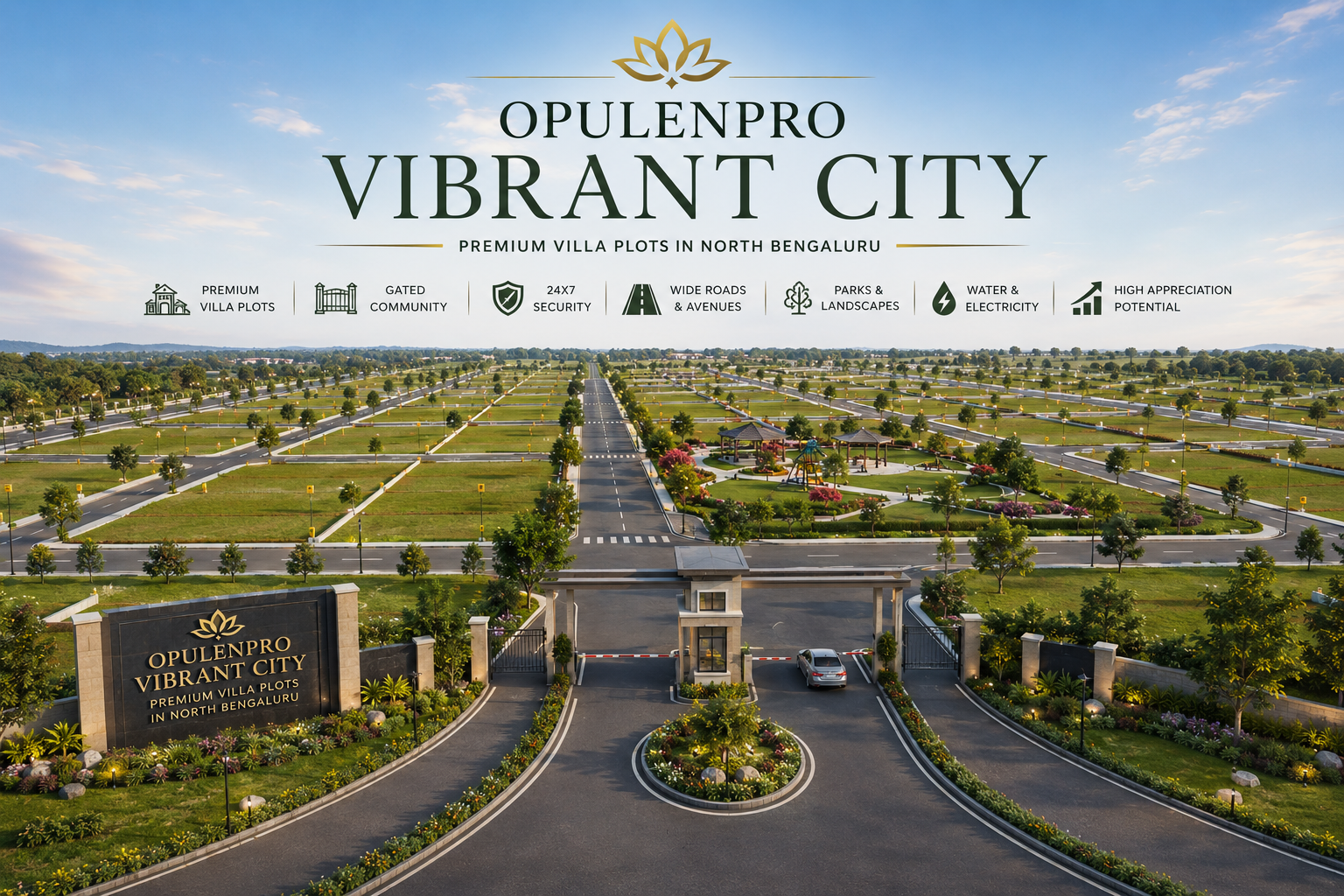 14 Acres Gated Layout Doddaballapur